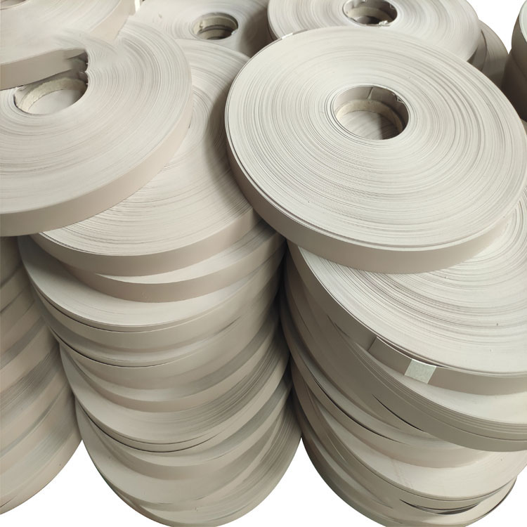 TOCO furniture strips profile abs/pvc highgloss edge banding trim/tape preglue melamine edgeband tape