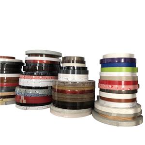 TOCO tira de plástico abs de 2 mm bandas de borde de pvc de 2 mm almohadilla adhesiva de fieltro para muebles de 2 mm de espesor