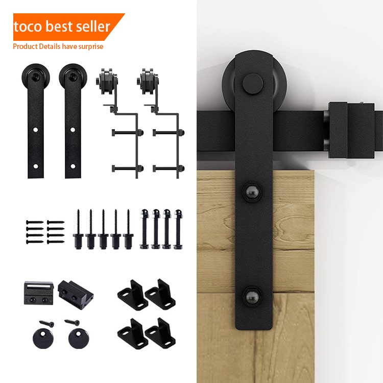 Wood Barn Door Double Sliding Barn Door Hardware