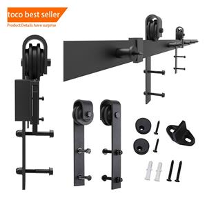 مفتاح انزلاق باب الحظيرة الخشبية الأمريكية الحديثة