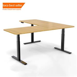 Adjustable Height Desk Hardware Crank Up Metal Frame Office Desk