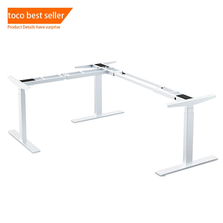 electric standing desk height adjustable table office frame dual motor sit stand