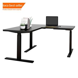 Dual Motor Electric Adjustable Standing Desk Height Frame Sit Stand table