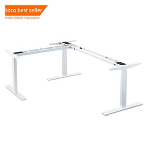 electric standing desk height adjustable table office frame dual motor sit stand