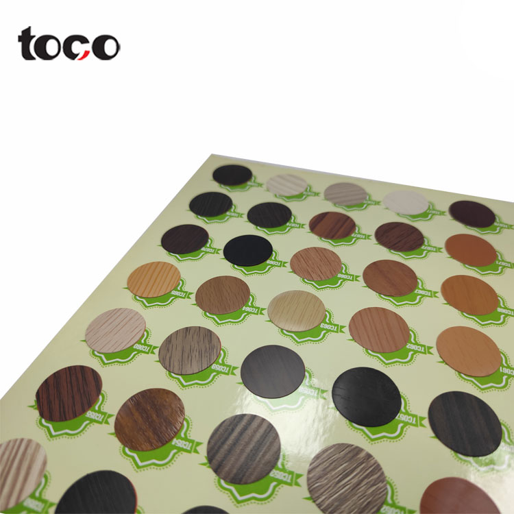 Wood Furniture Sticker For Screw Caps Hole Cover