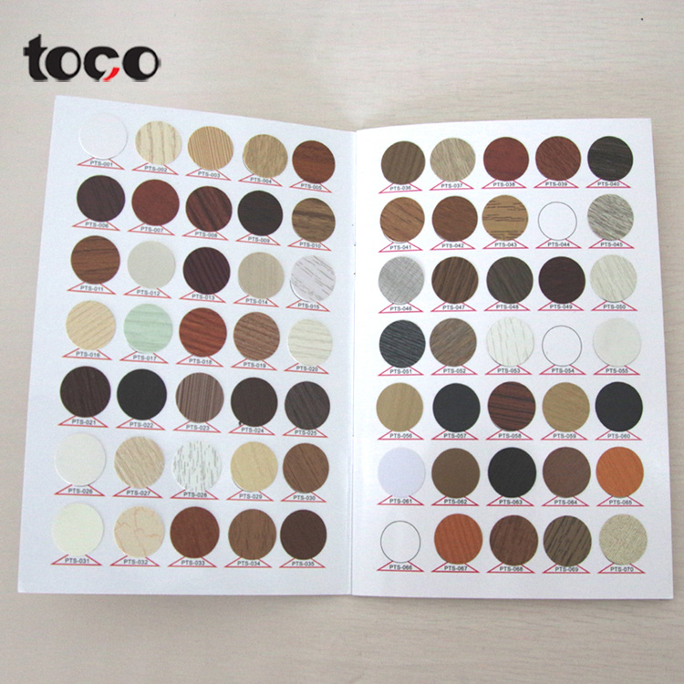 Wooden Grain Pvc Screw Covers Hole Sticker