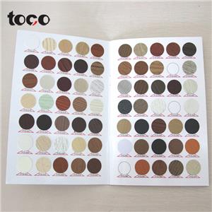 Wooden Grain Pvc Screw Covers Hole Sticker