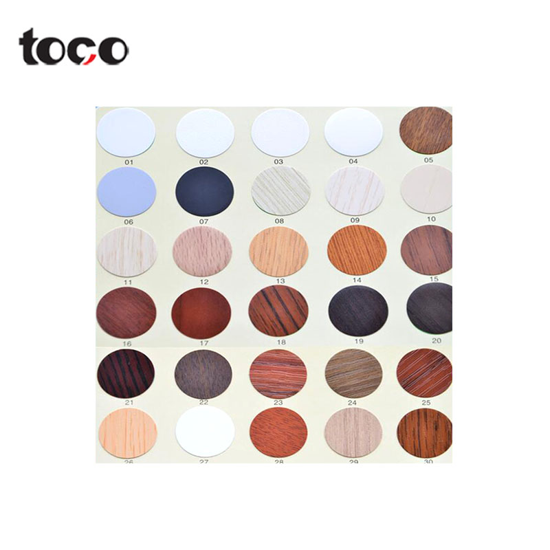 Woodgrain Hole Cover Screw Cap Stickets