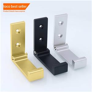 multipurpose decorative Wall Mounted guitar Hook foldable Hangers gold