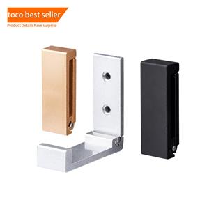 Slat Adhesive Seamless Sticky Bathroom Chrome Wall Hook Suction