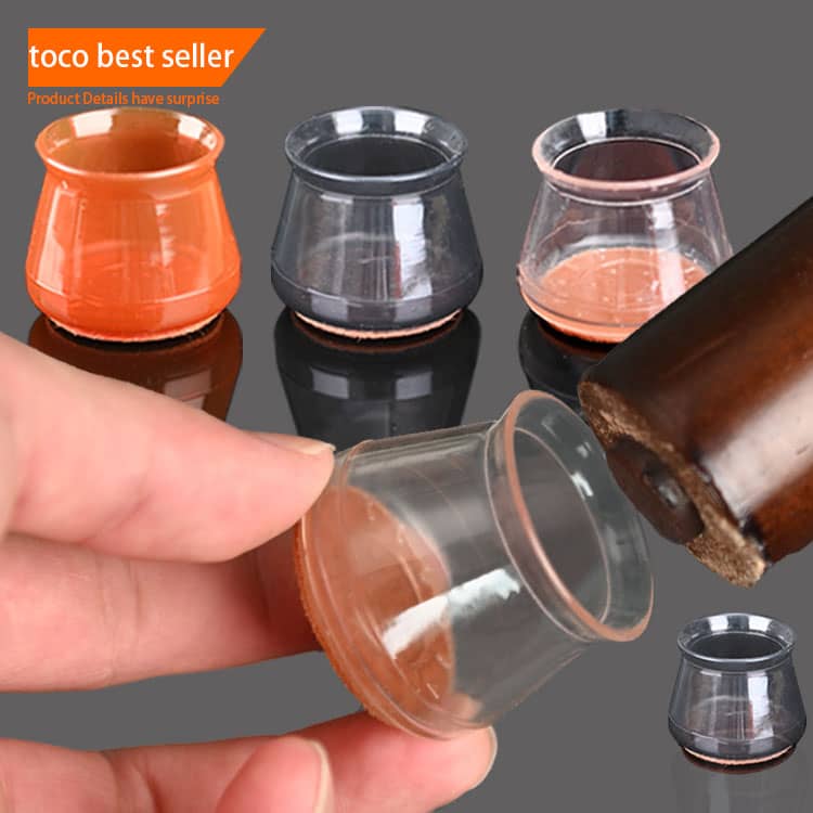 चेयर ग्लाइड्स फीट कैप्स सिलिकॉन लेग कैप्स फ्लोर प्रोटेक्टर