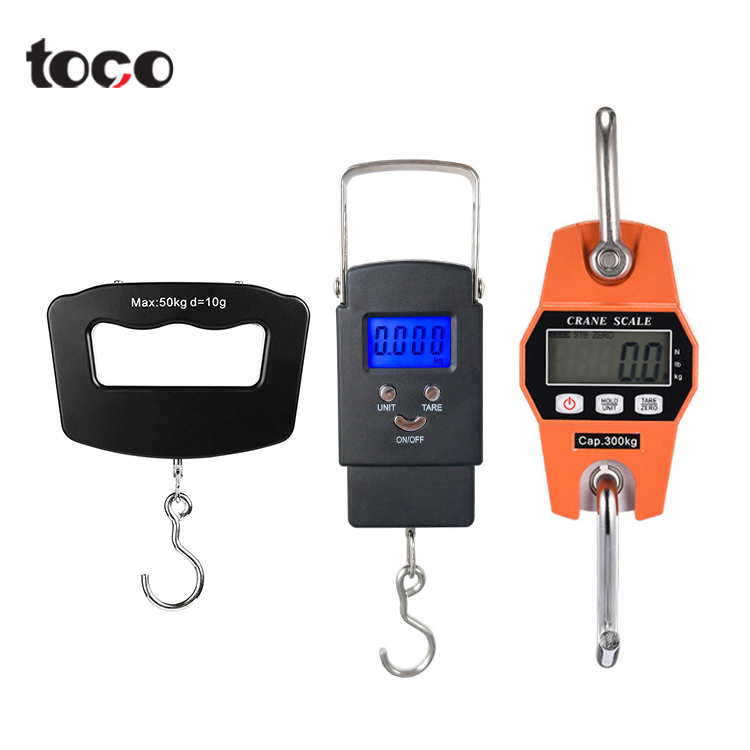 Toco Factory Power Hanging Strap Electronic Promotional Digital Luggage Scale with Weighing Portable Travel Battery