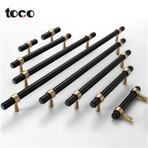 Puxador de porta de armário de cozinha de alumínio vintage