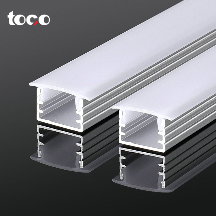 Decoration Tiles Channel Corner Round Panel Bar Lights Flexible Strip Led Aluminum Profile For Housing Decoration
