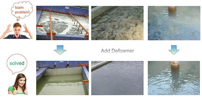 sewage treatment defoamer