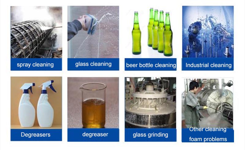 defoamer for cleaning industry