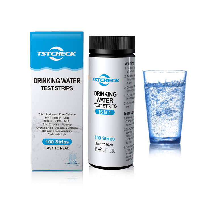 Multi Parameters Drinking Water Test Strips 16 In 1