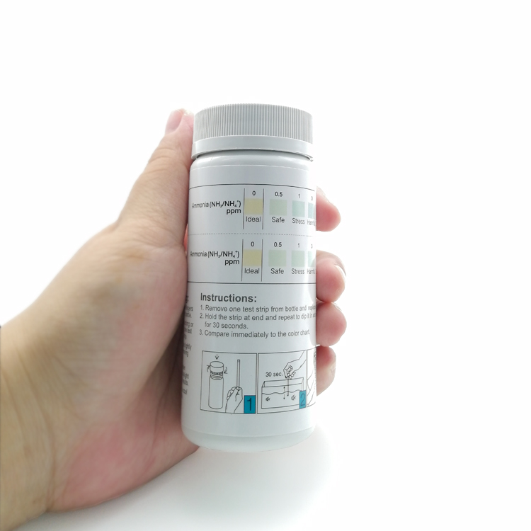 Quick Aquarium Ammonia Nitrogen Test Strips Kit