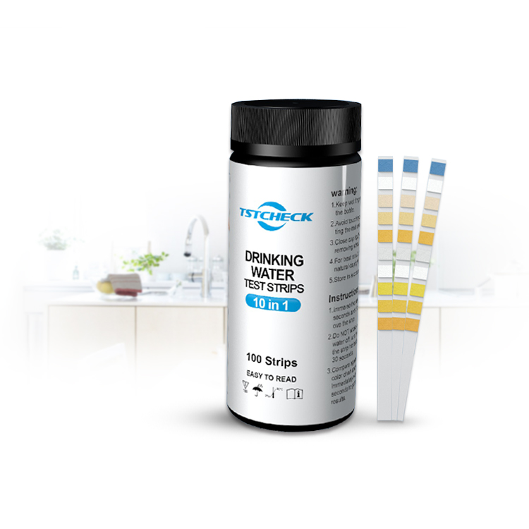 Drinking Water Ph Chlorine Test Strips 10 In 1