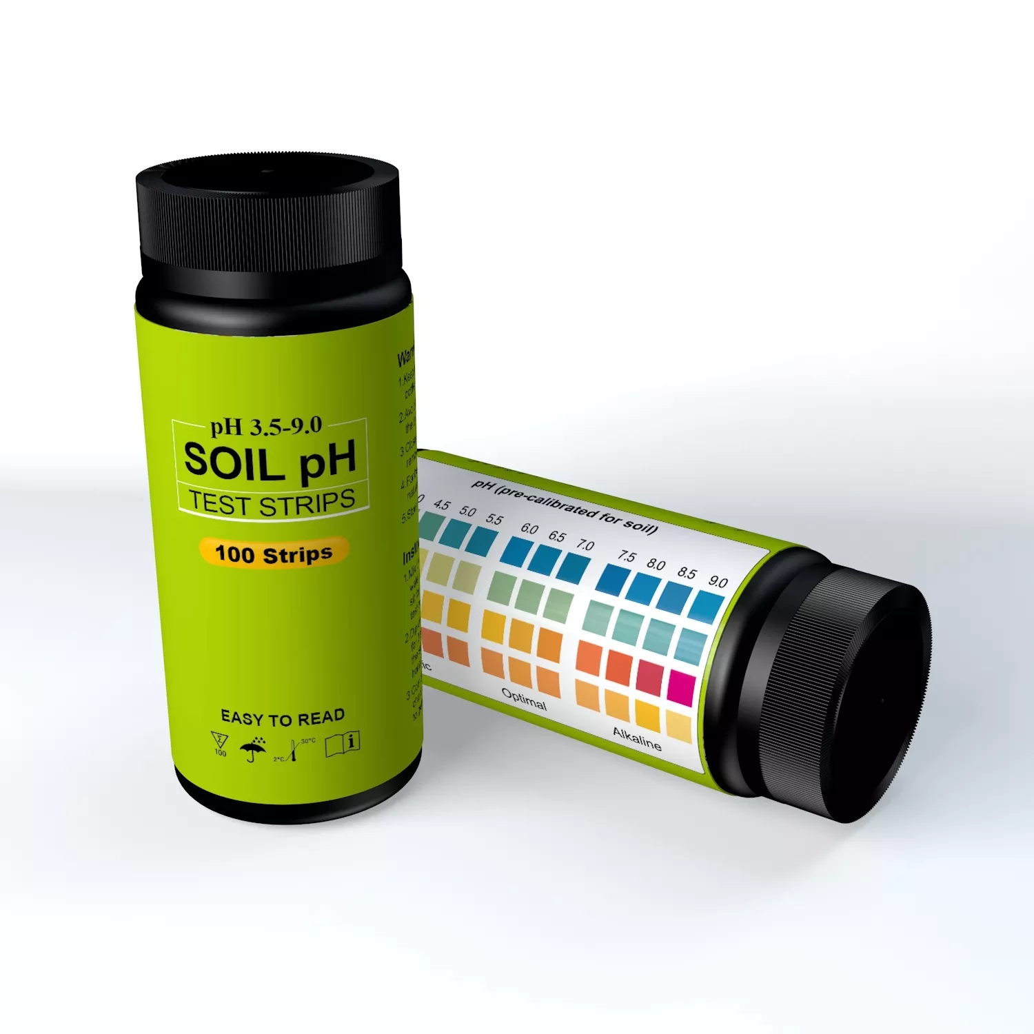 soil ph test strips