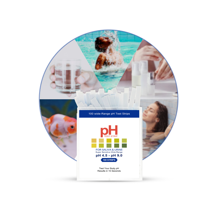 Saliv pH-testkit remsor 4,5-9,0