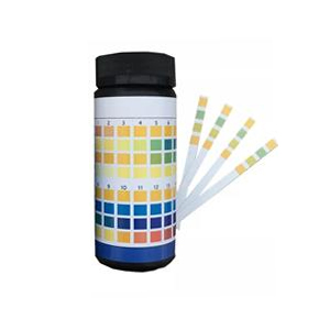 مجموعة شرائط اختبار الرقم الهيدروجيني العالمية 0-14