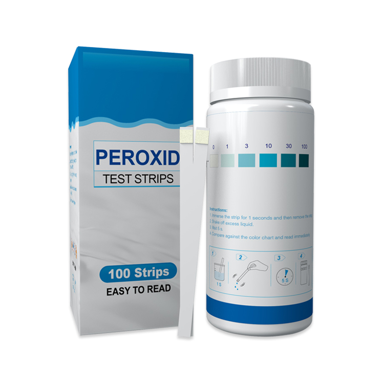 H2O2 Hydrogen Peroxide Test Strip For Pool Water