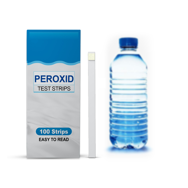 شريط اختبار بيروكسيد الهيدروجين H2O2 لمياه المسابح