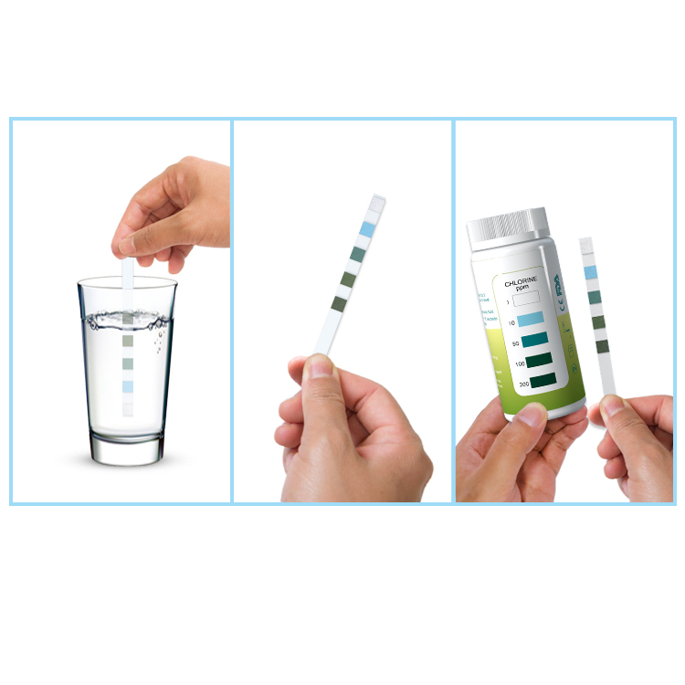Restaurant Disinfectant Bleach Free Chlorine Test Strips