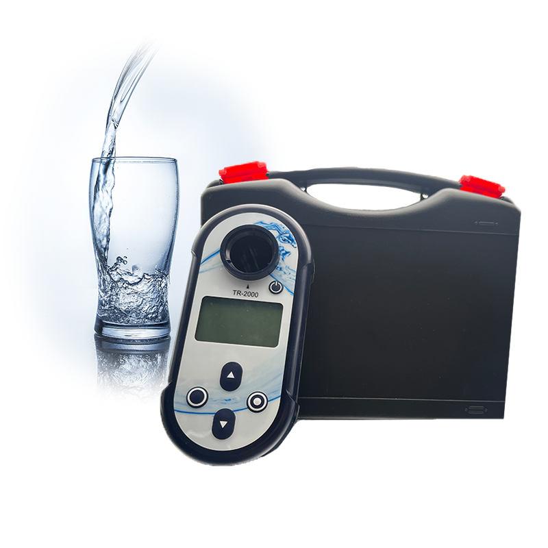 Portable Digital Water Test Equipment TR-2000 Multiparameter Analyzer for FCL, TCL, PH, CyA AA Battery & 10ml Sampling