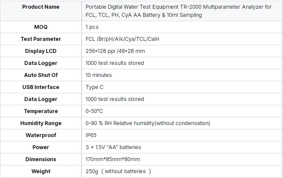 water quality analyzer