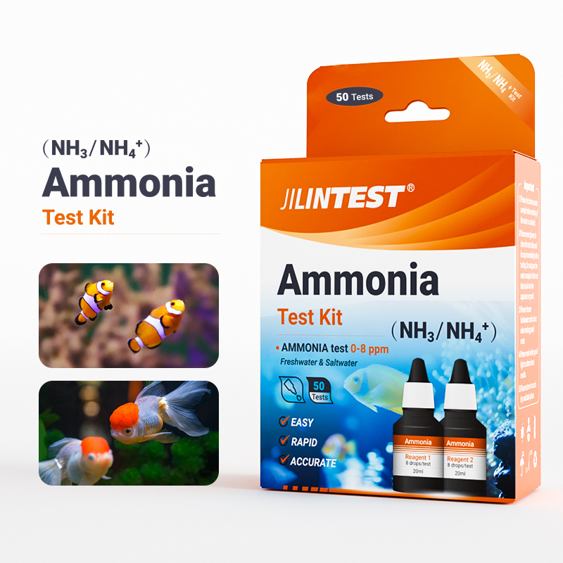 Akvariumtestkit för ammoniak