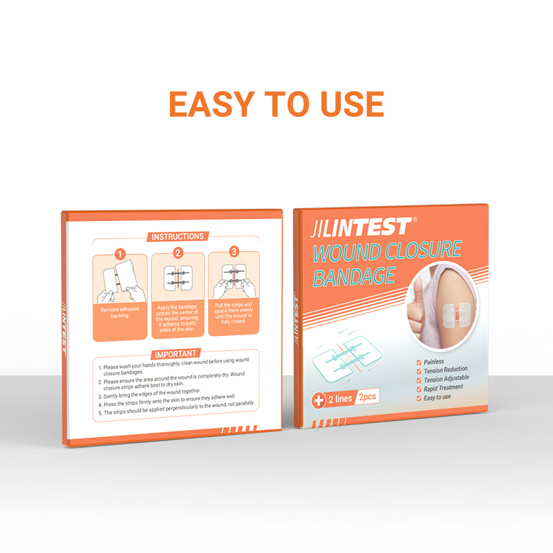 Sports Tape Wound Closure Kits 2-Line Surgical Laceration Repair Device Sew-Free Wound Closure Technology