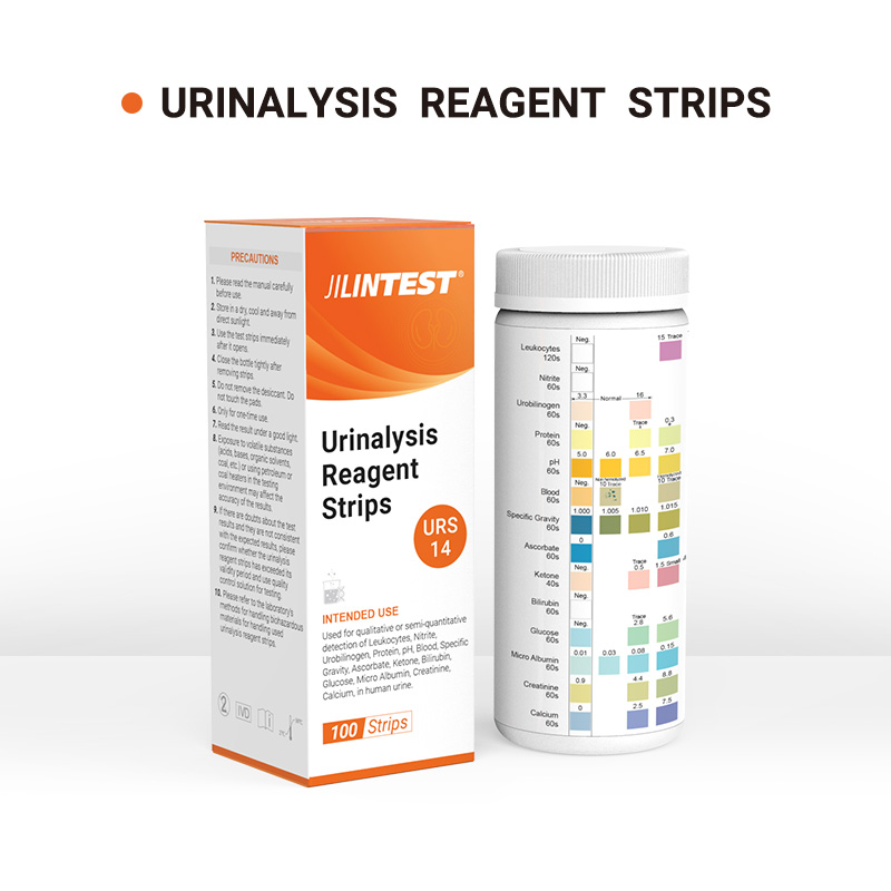 Paski testowe do analizy moczu URS14