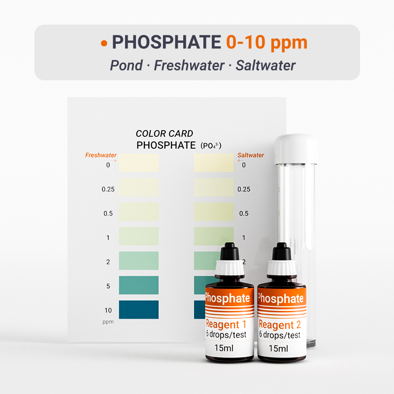 Kit de test rapide pour aquarium (phosphate)