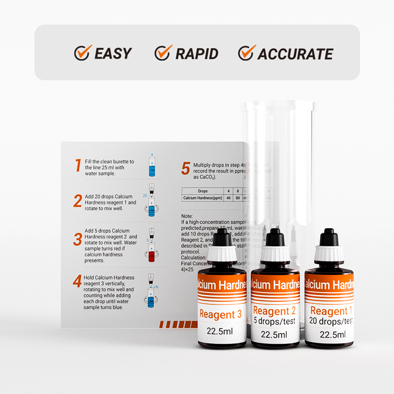 수족관 칼슘 경도 간편 테스트 키트