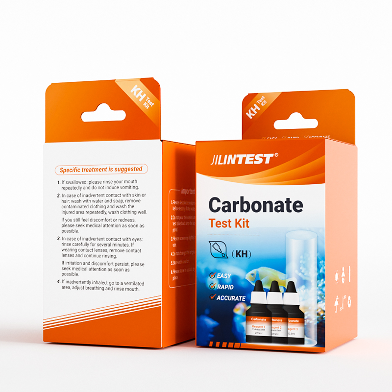 Snabbtestkit för akvariumkarbonat