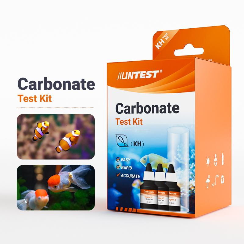 Snabbtestkit för akvariumkarbonat