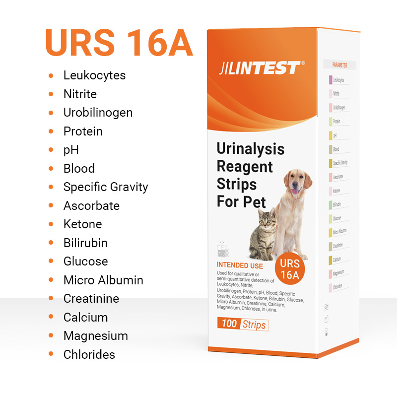 Paski testowe do analizy moczu URS16A