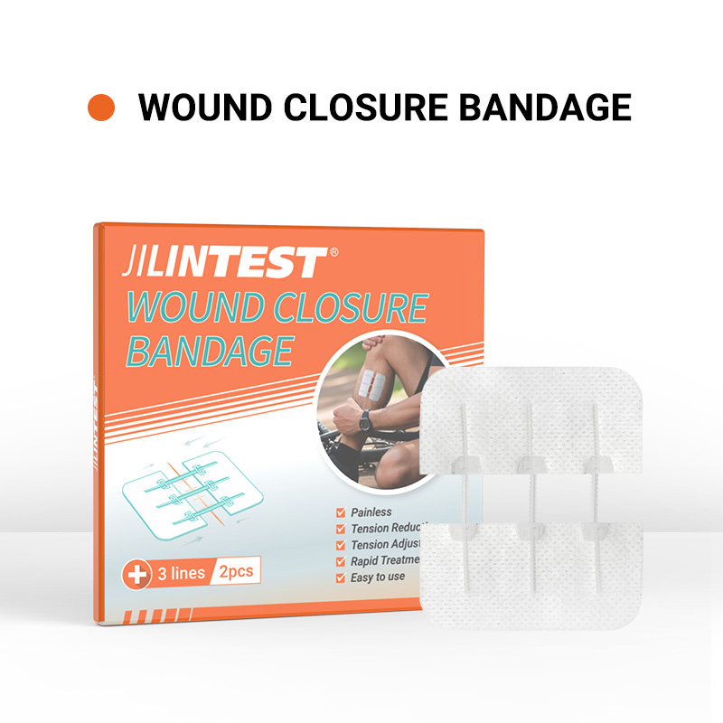 Professional Sterile Wound Closure Strips & Bandage - Adhesive Non-Invasive Solution for Emergency/Surgical Use