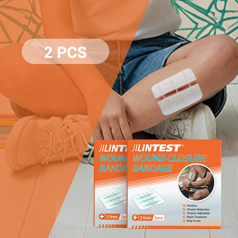 Professional Sterile Wound Closure Strips & Bandage - Adhesive Non-Invasive Solution for Emergency/Surgical Use