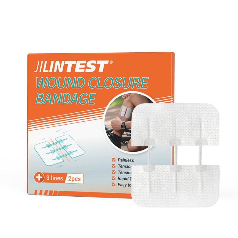 Professional Sterile Wound Closure Strips & Bandage - Adhesive Non-Invasive Solution for Emergency/Surgical Use