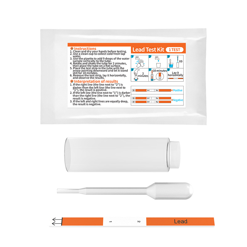 Kit per il test del piombo nell'acqua potabile