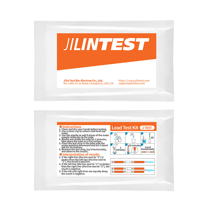 Kit per il test del piombo nell'acqua potabile