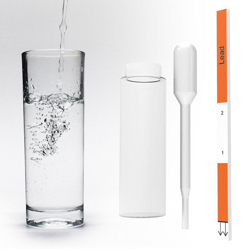 Kit per il test del piombo nell'acqua potabile