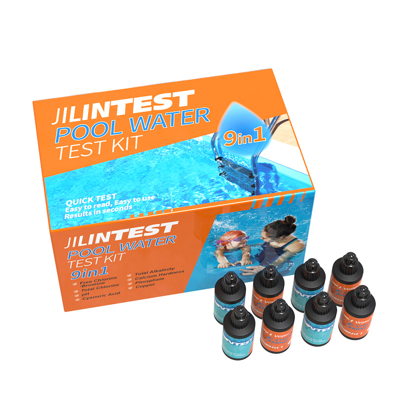 Pool Reagent Water Test Kit 9 in 1