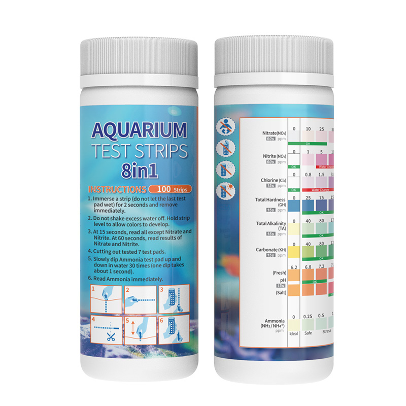 Easy Read 8in1 Aquarium Test Strips