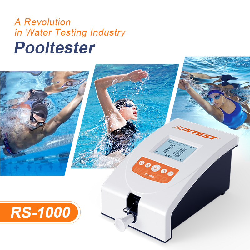 Analyseur rapide et précis RS-1000 pour la qualité de l'eau des piscines et spas : testeur automatique multiparamètres (7 paramètres).