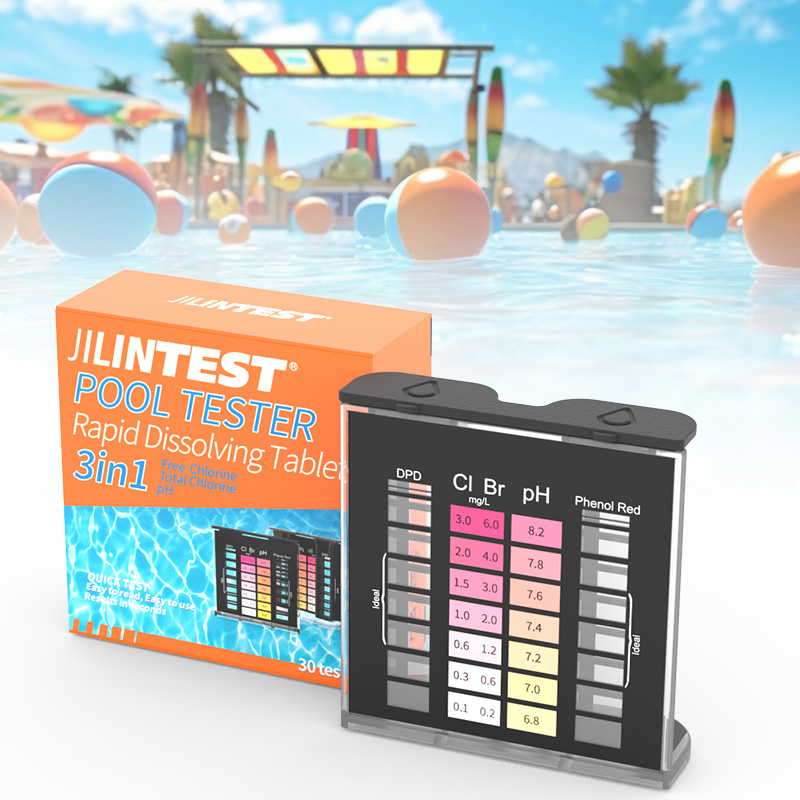 3 in 1 Pool Rapid Dissolving Tablets DPD NO.1 pH,Bromine