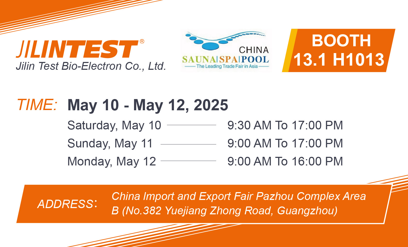 Invitation to Asia International Pool Expo